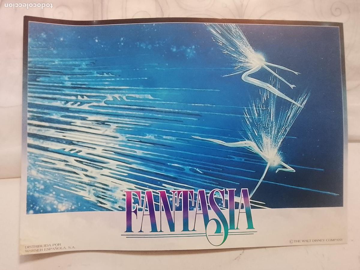 Cine: CINE TEATRO PELICULA CARTEL MEDIANO AFICHE ORIGINAL FOTOCROMO ACTRIZ ACTOR - FANTASIA