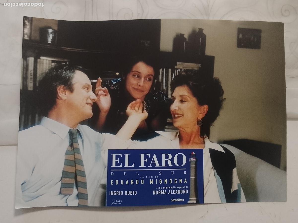 Cine: CINE TEATRO PELICULA CARTEL MEDIANO AFICHE ORIGINAL FOTOCROMO ACTRIZ ACTOR - EL FARO