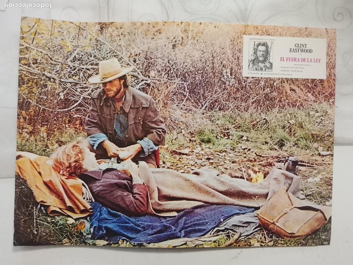 Cine: CINE TEATRO PELICULA CARTEL MEDIANO AFICHE ORIGINAL FOTOCROMO ACTRIZ ACTOR EL FUERA DE LA LEY