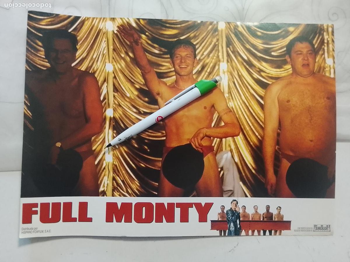 Cine: CINE TEATRO PELICULA CARTEL MEDIANO AFICHE ORIGINAL FOTOCROMO ACTRIZ ACTOR - FULL MONTY
