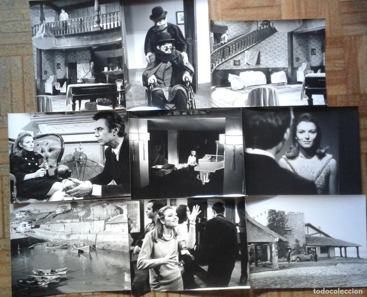 Cine: AL PONERSE EL SOL. 9 FOTOS 18X24. RAPHAEL, SERENA VERGANO