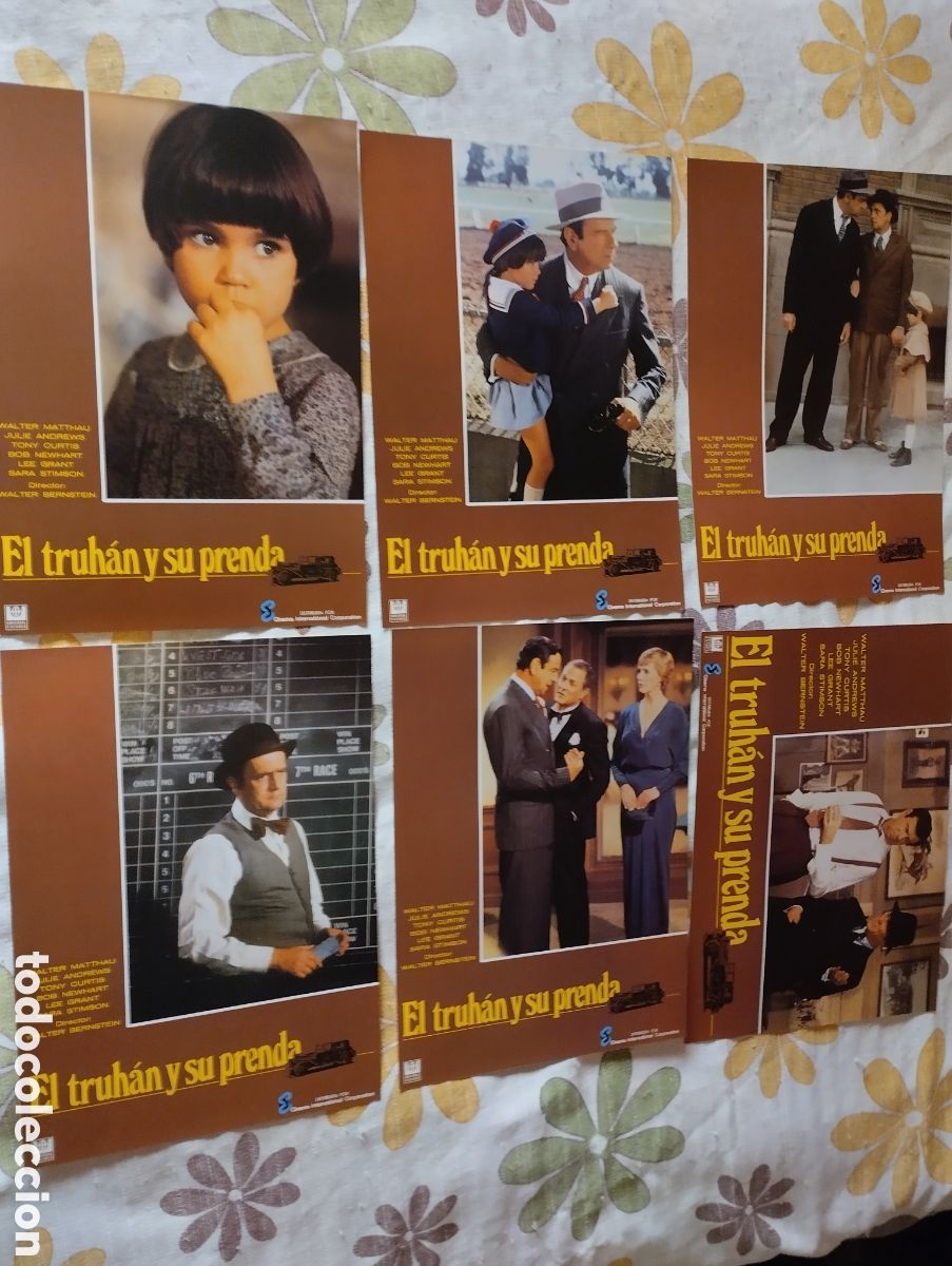 Cine: 12 FOTOCROMOS - EL TRUHAN Y SU PRENDA - SET COMPLETO - WALTER MATTAUS