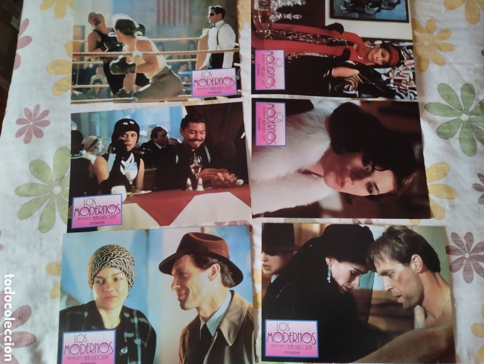 Cine: 12 FOTOCROMOS - LOS MODERNOS - SET COMPLETO