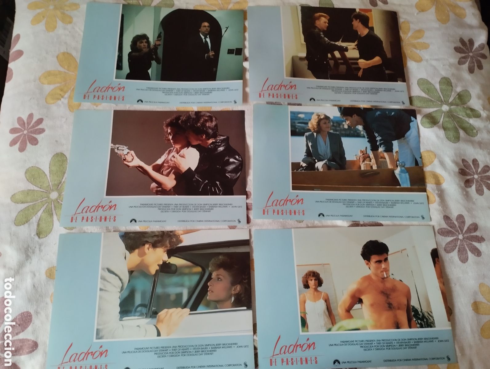 Cine: 12 FOTOCROMOS - LADRON DE PASIONES - SET COMPLETO