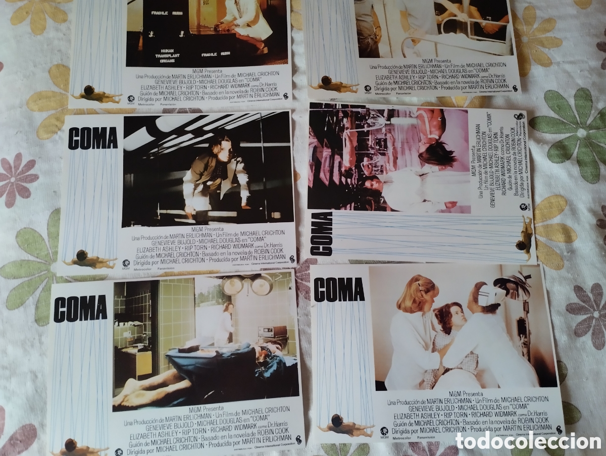 Cine: 12 FOTOCROMOS - COMA - SET COMPLETO