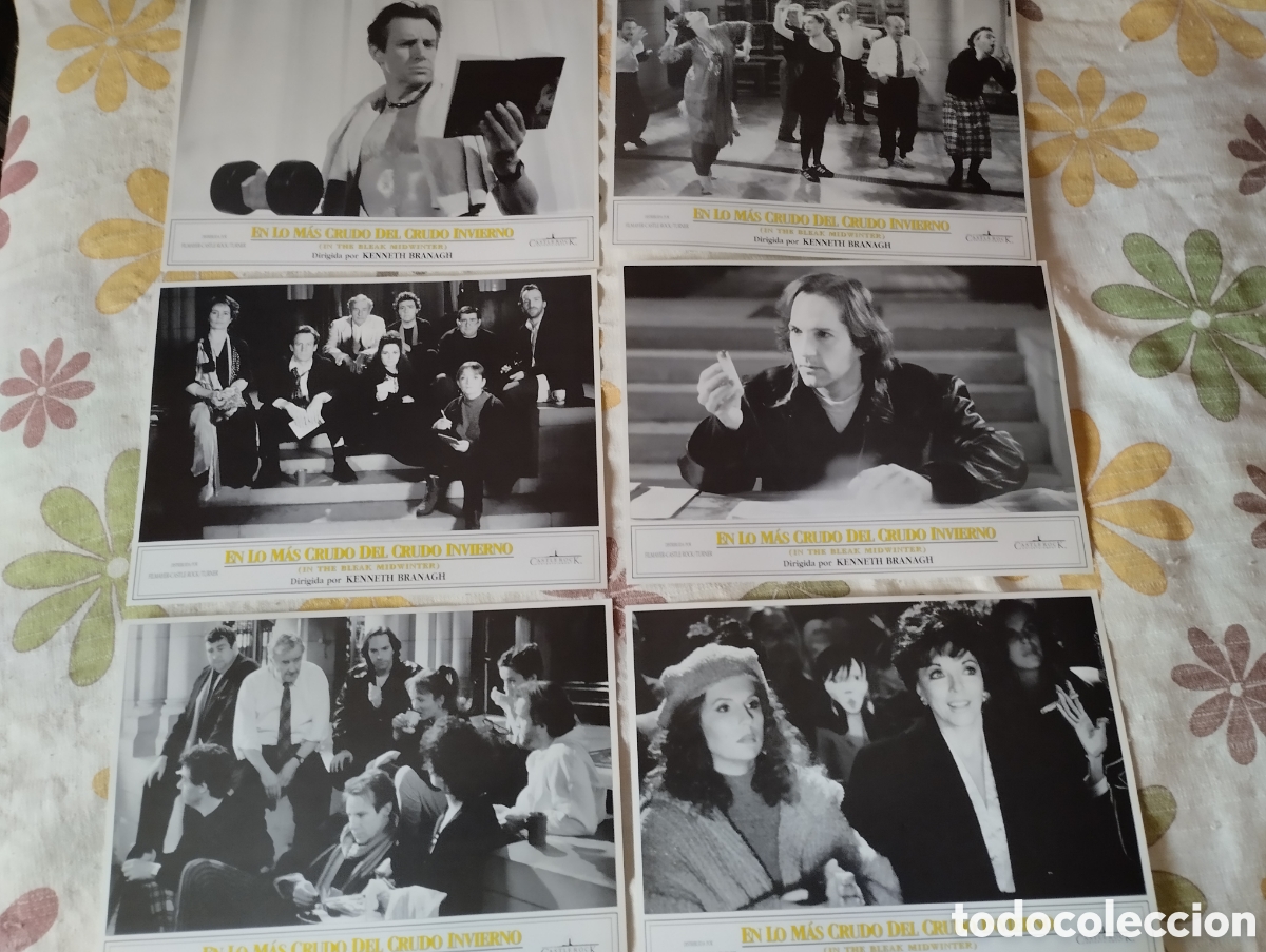 Kino: 12 FOTOCROMOS - EN LO MAD CRUDO DEL CRUDO INVIERNO - SET COMPLETO