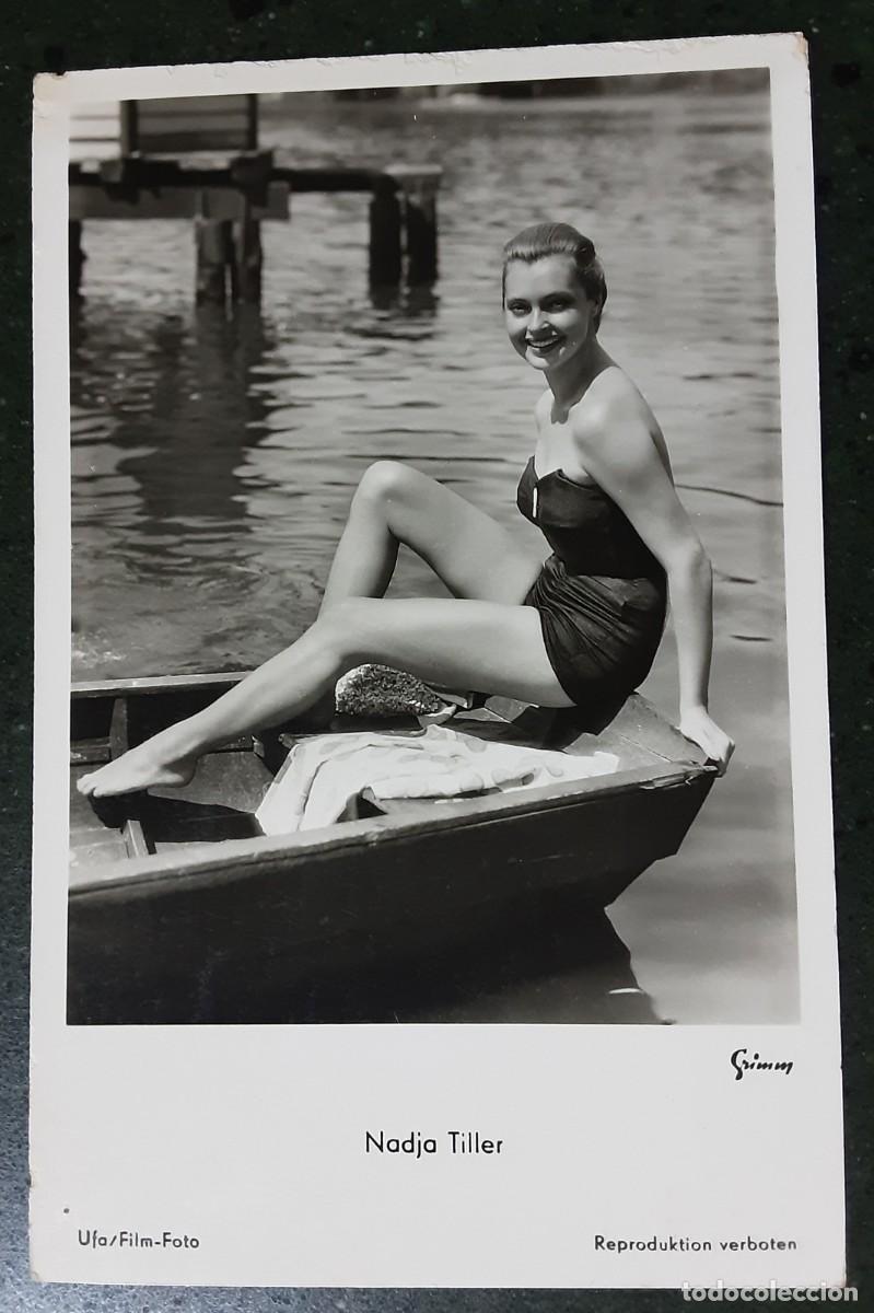 Cine: NADJA TILLER, TARJETA POSTAL UFA.