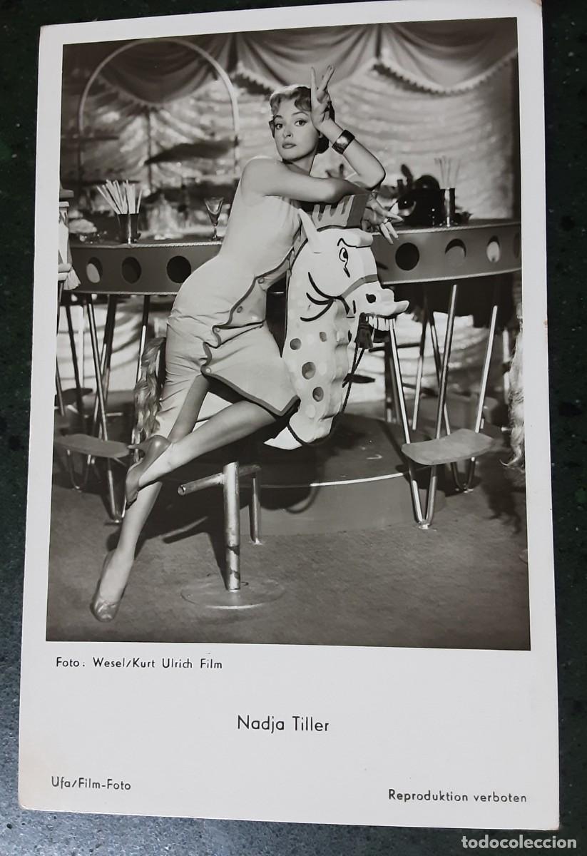 Cine: NADJA TILLER, TARJETA POSTAL UFA.