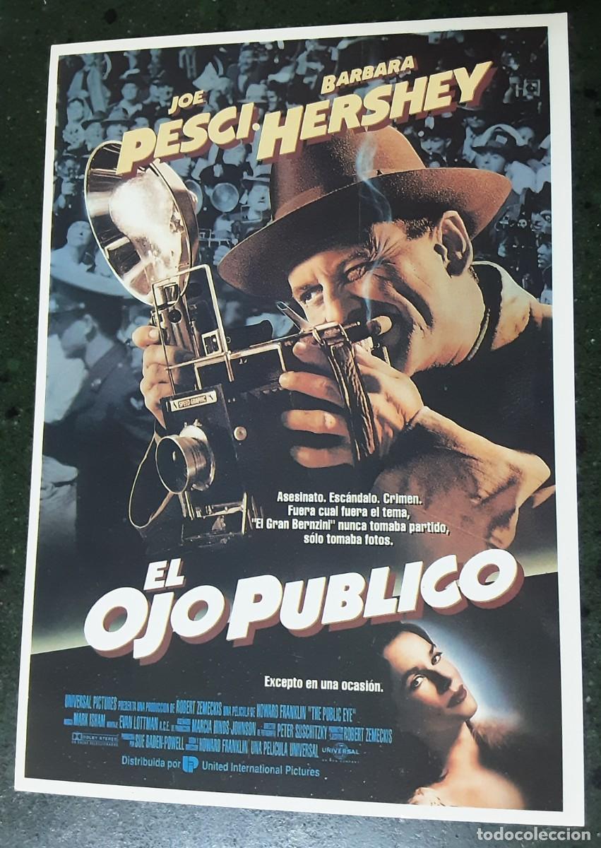 Cine: EL OJO PUBLICO, JOE PESCI, BARBARA HERSHEY.