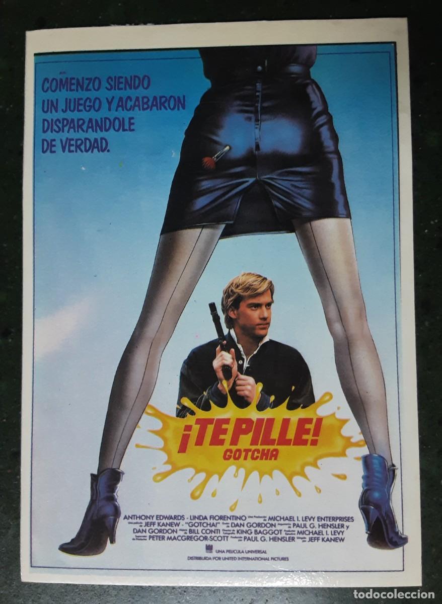 Cine: &iexcl; TE PILLE! GOTCHA, ANTHONY EDWARDS, LINDA FIORENTINO.