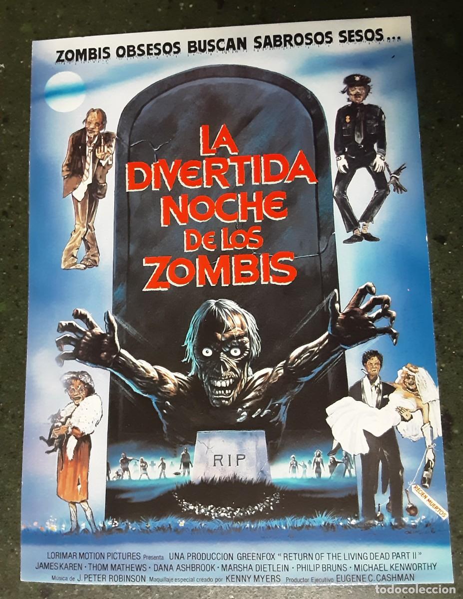 Cine: LA DIVERTIDA NOCHE DE LOS ZOMBIS, &rdquo; RETURN OF THE LIVING DEAD PART II&rdquo;.