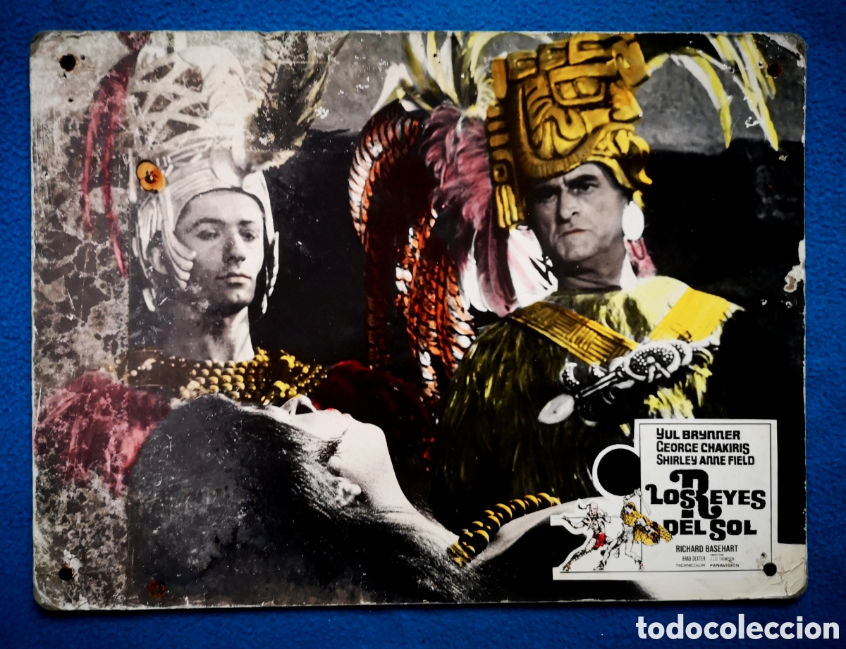 Cine: LOS REYES DEL SOL - FOTOCROMO DE CARTON