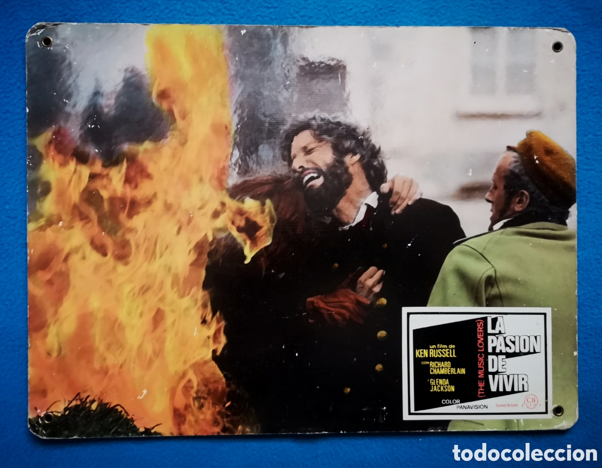 Cine: LA PASI&Oacute;N DE VIVIR - FOTOCROMO DE CARTON