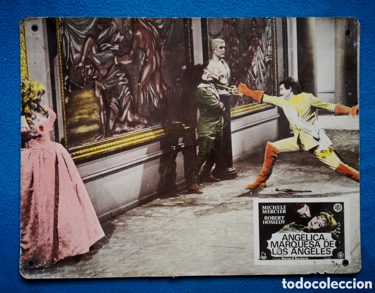Cine: ANGELICA MARQUESA DE LOS ANGELES - FOTOCROMO DE CARTON