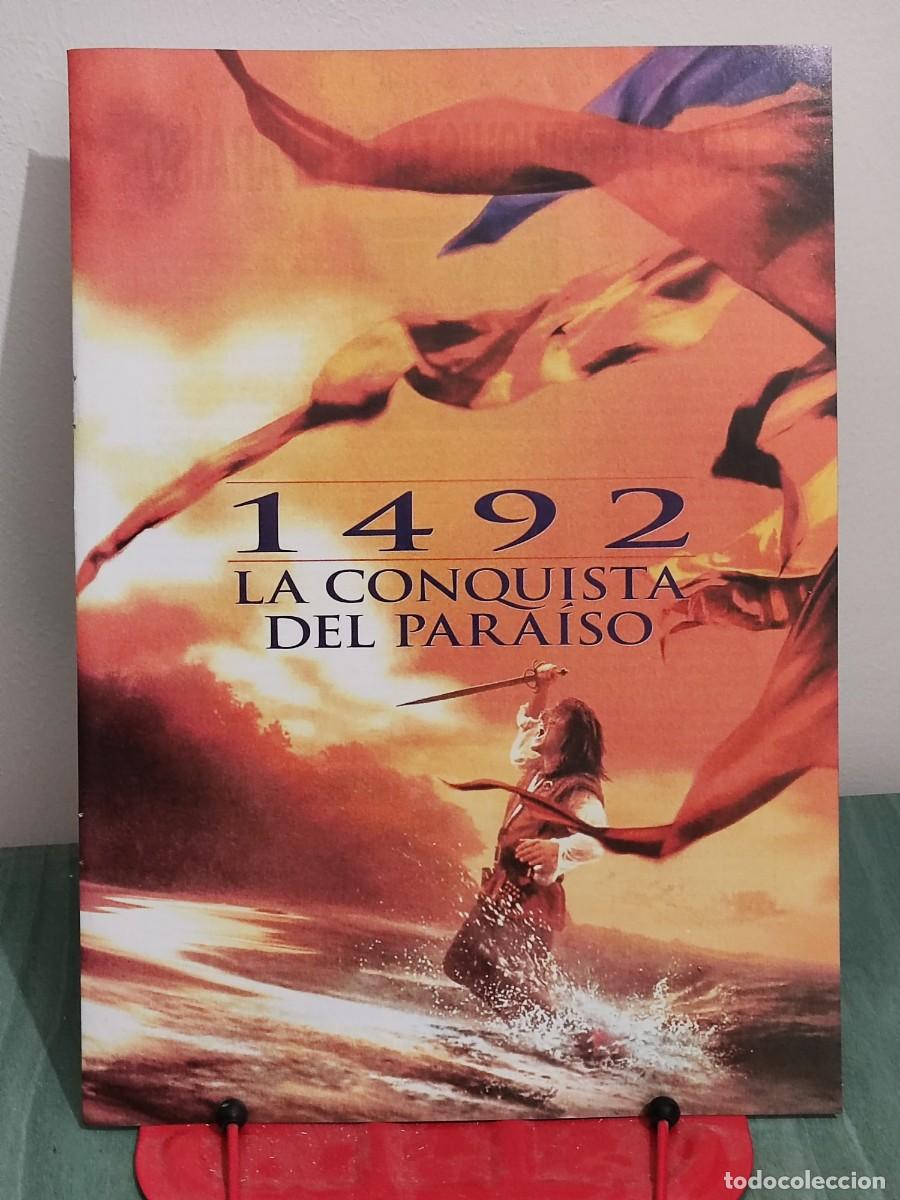 Cine: 1492 La conquista del paraiso . Ficha A4 revista Accion cine