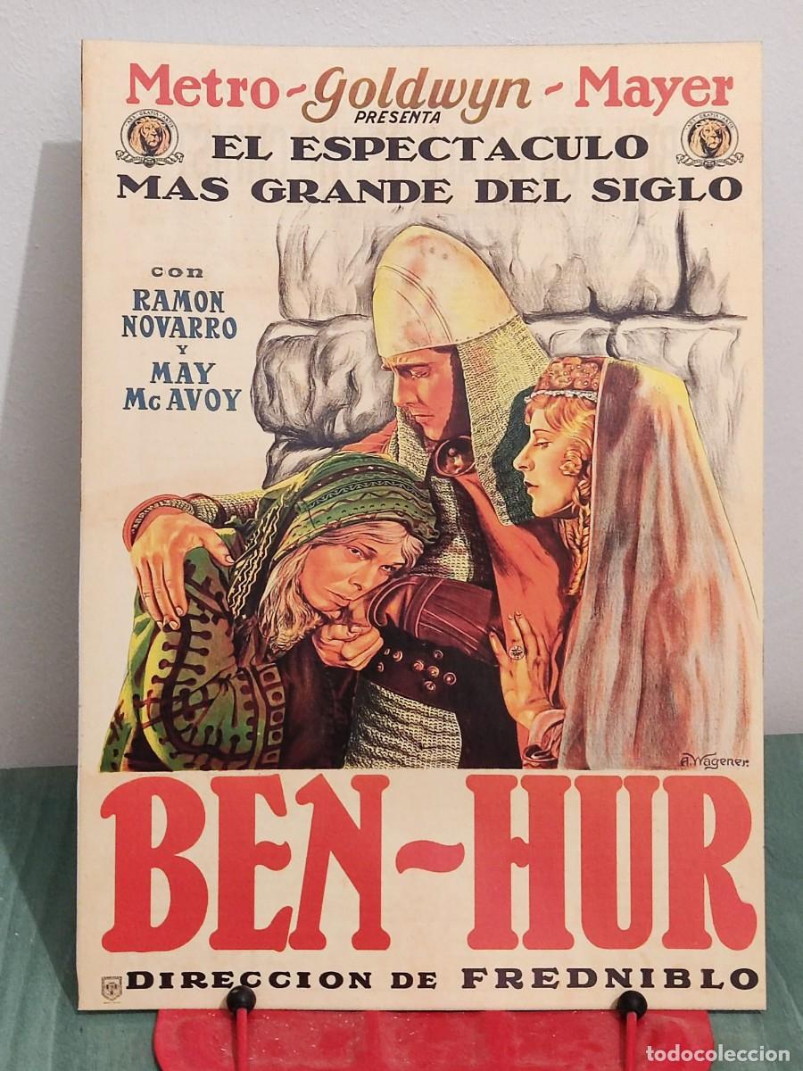 Cine: Ben Hur (1925 Ben-Hur: A Tale of the Christ) . Ficha A4 revista Accion cine