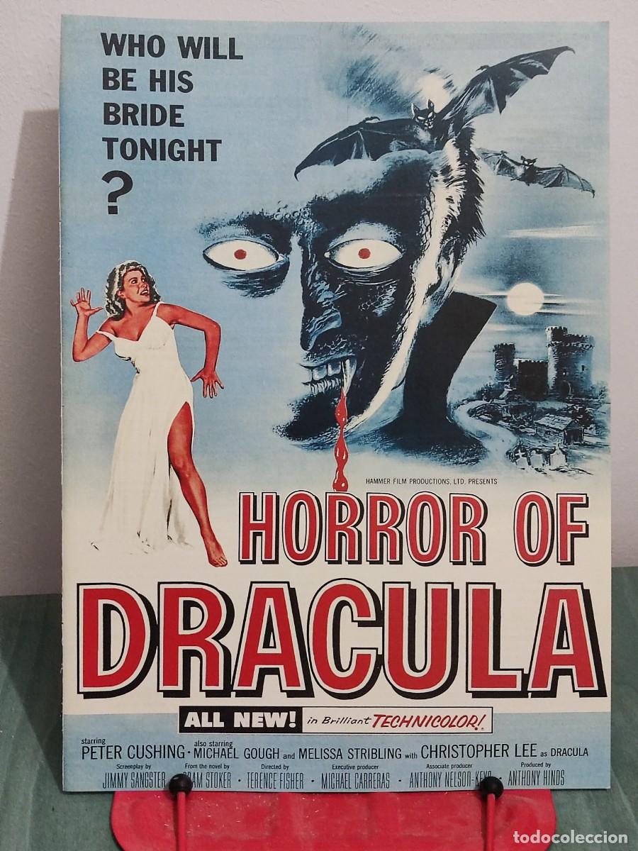 Cine: Dracula (1958) . Ficha A4 revista Accion cine