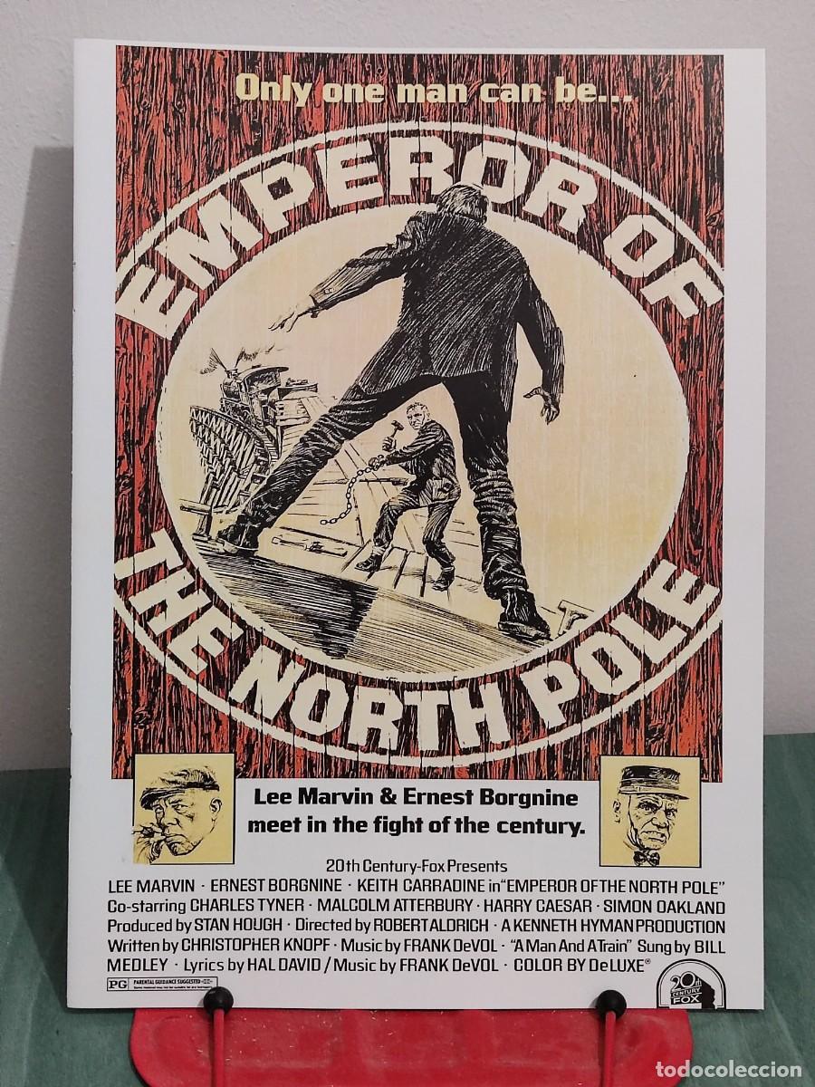 Cine: El emperador del norte . Ficha A4 revista Accion cine