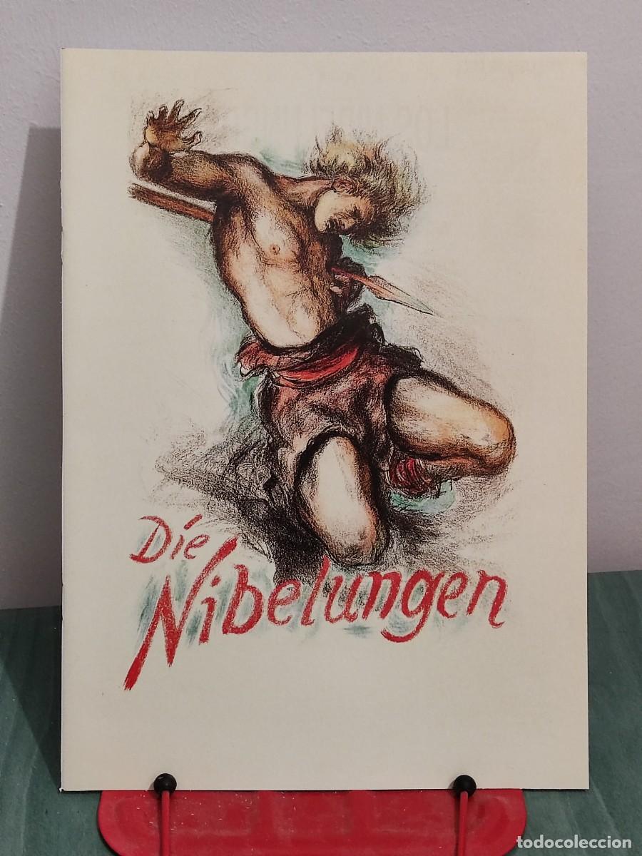 Cine: Los nibelungos . Ficha A4 revista Accion cine