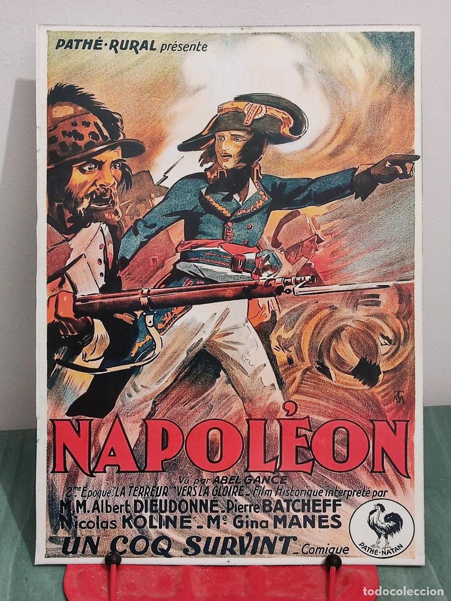 Cine: Napoleon (1927) . Ficha A4 revista Accion cine