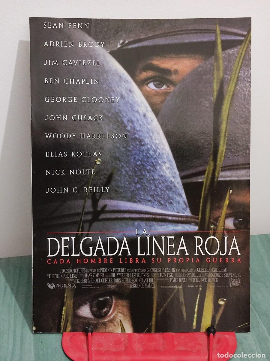 Cine: La delgada linea roja . Ficha A4 revista