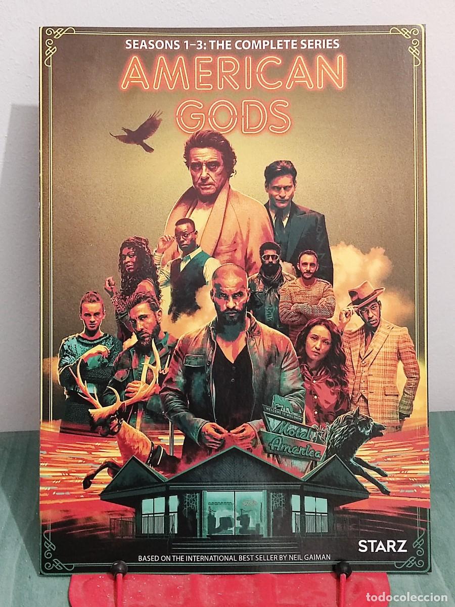 Cine: American gods . Ficha A4 revista Accion cine