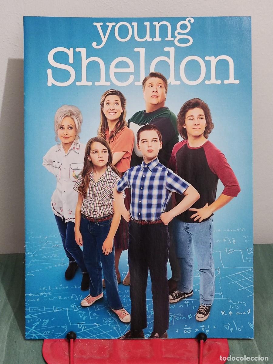 Cine: El joven Sheldon . Ficha A4 revista Accion cine