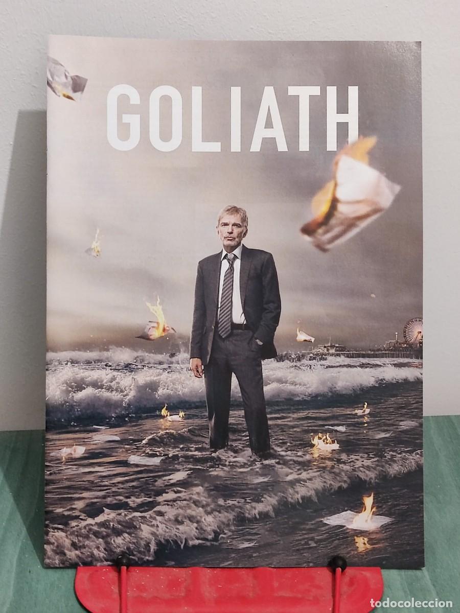 Cine: Goliath . Ficha A4 revista Accion cine