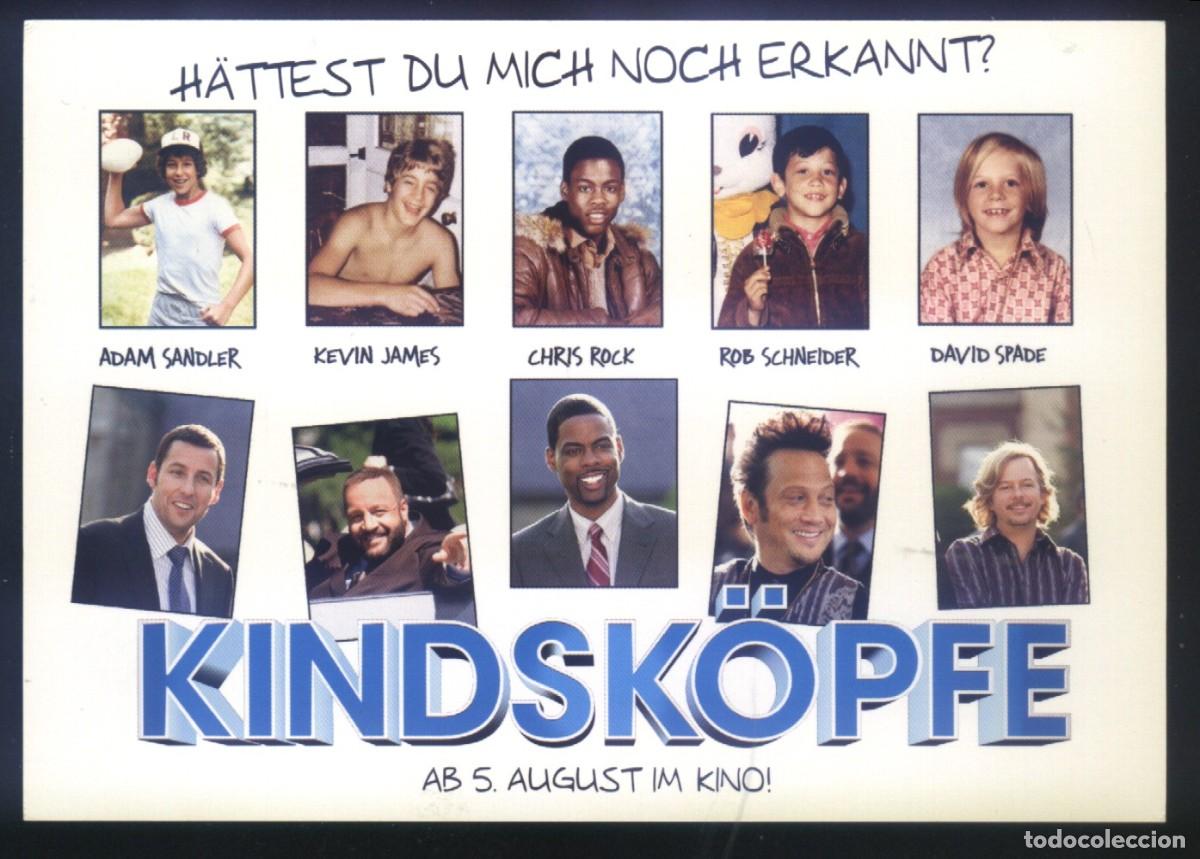 Cine: Q-11902- KINDSK&Ouml;PFE (Grown Ups) (Ni&ntilde;os grandes) (FOLLETO DE MANO BELGA) Adam Sandler
