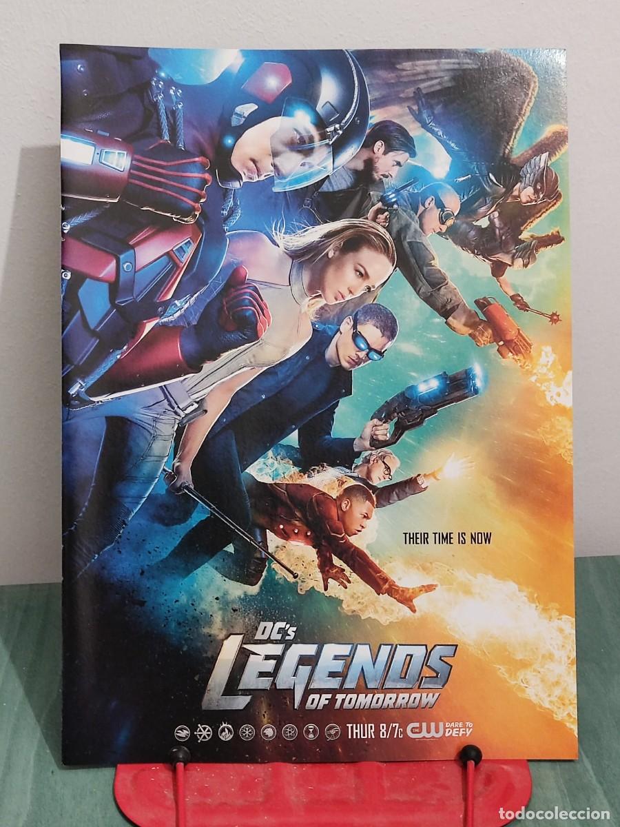 Cinema: Legends of tomorrow . Ficha A4 revista Accion cine