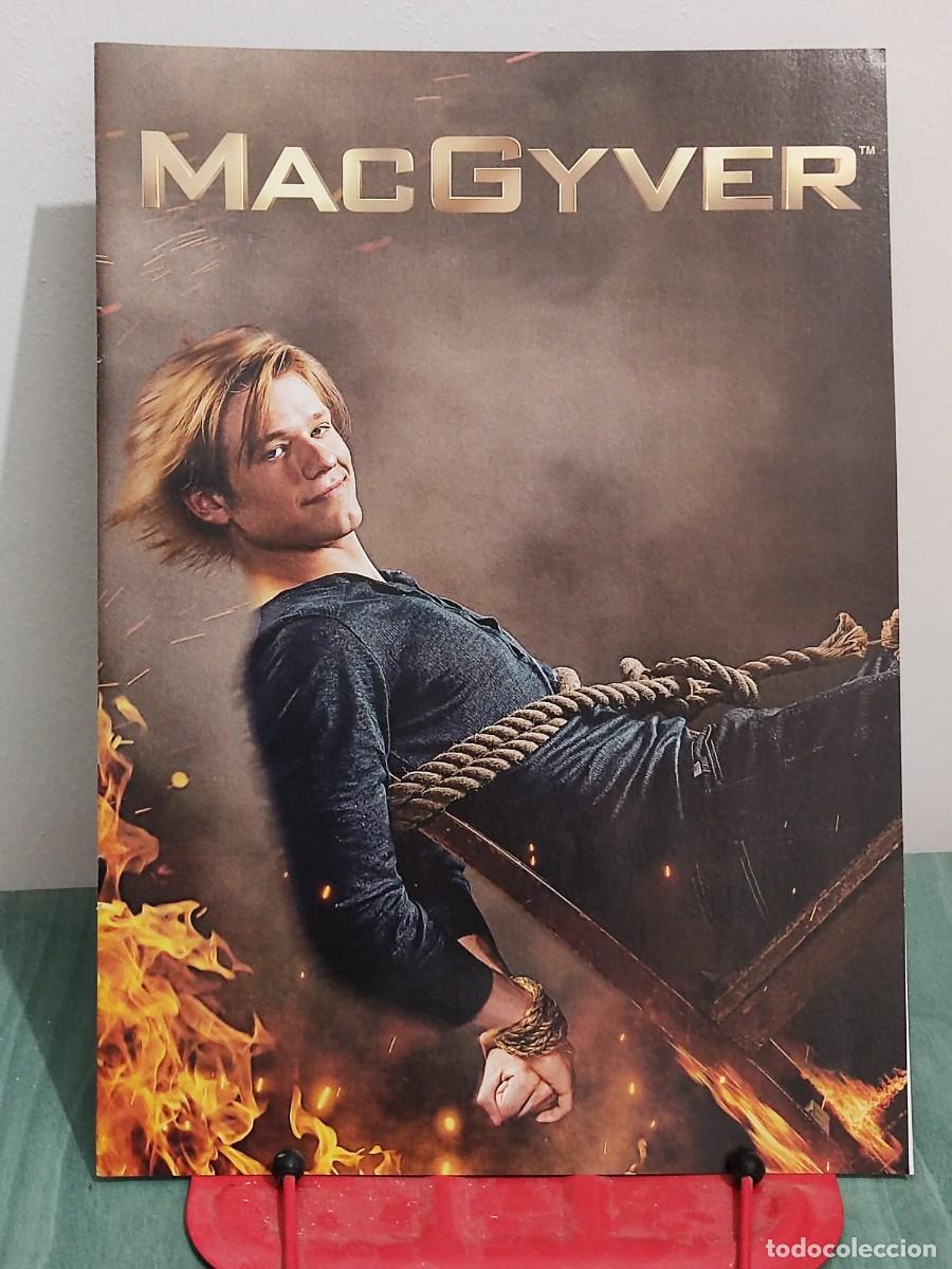 Cine: MacGyver . Ficha A4 revista Accion cine