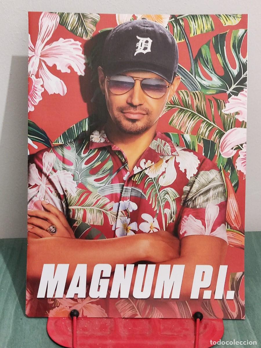 Cine: Magnum PI . Ficha A4 revista Accion cine