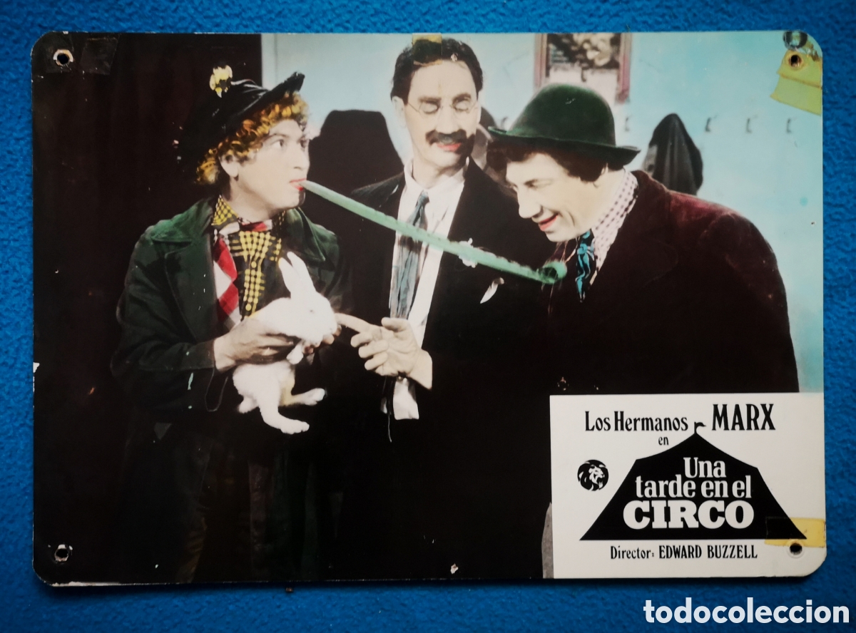 Cine: UNA TARDE EN EL CIRCO - FOTOCROMO DE CARTON