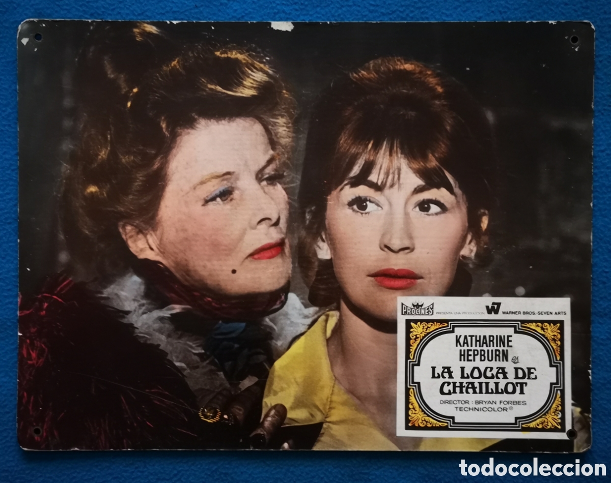 Cine: LA LOCA CHAILOT - FOTOCROMO DE CARTON