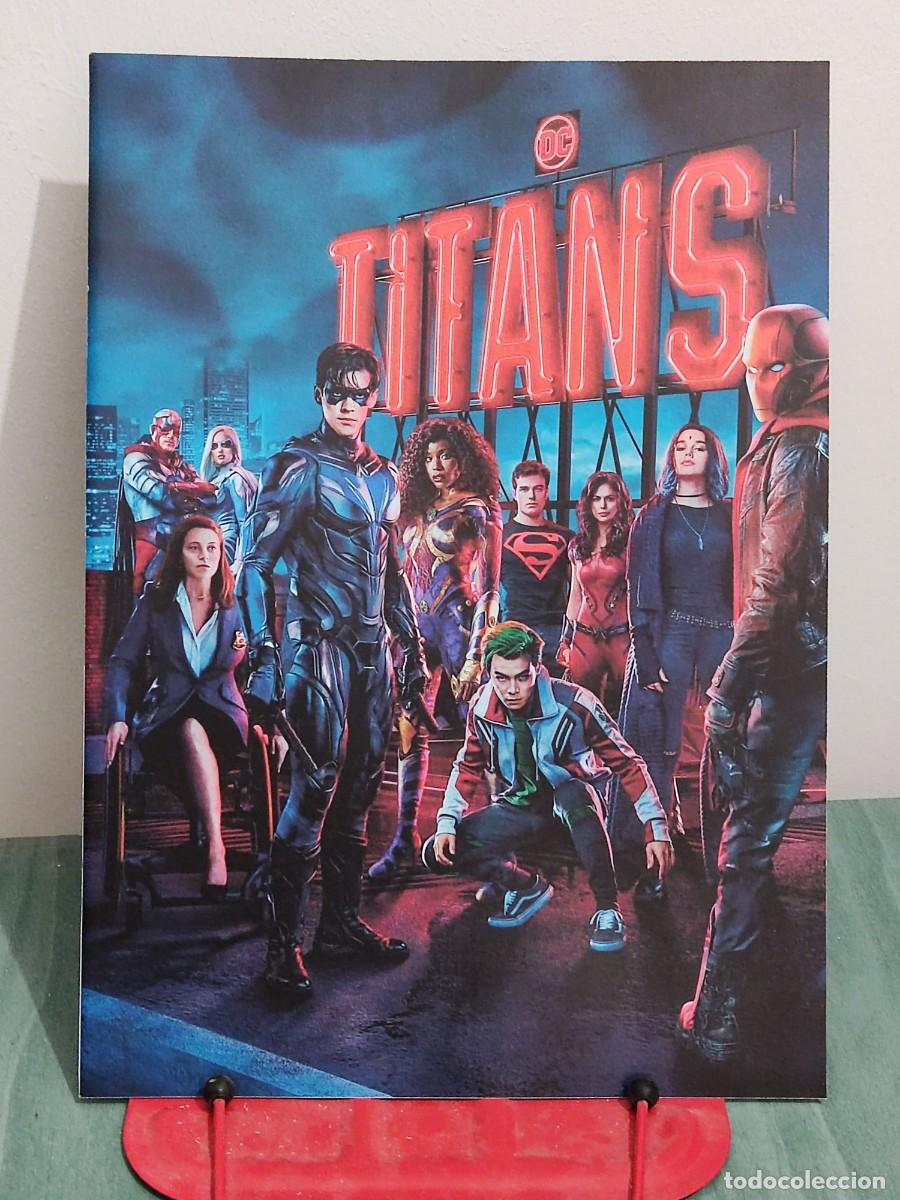 Cine: Titanes . Ficha A4 revista Accion cine