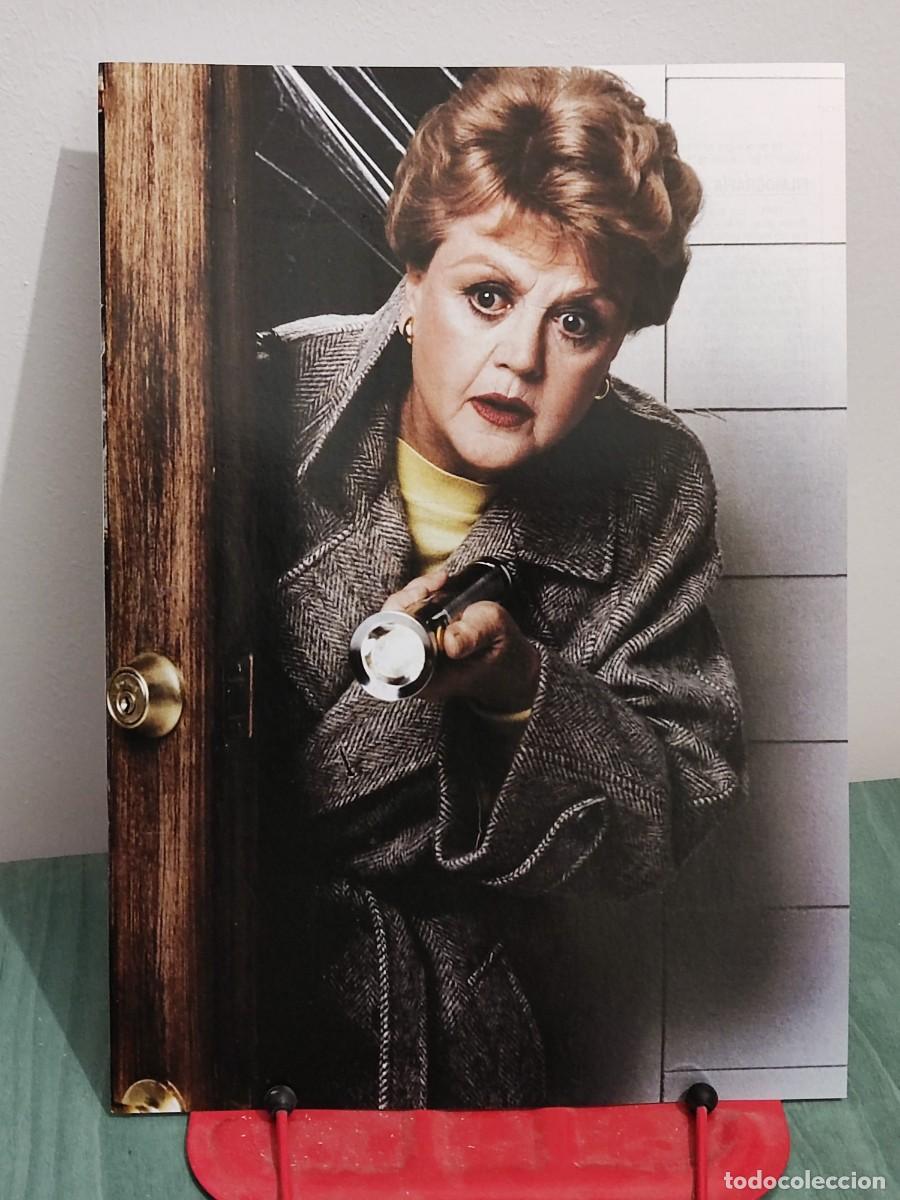 Cine: Angela Lansbury . Ficha A4 revista Accion cine