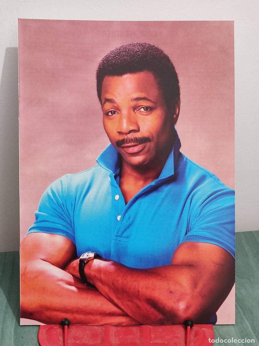 Kino: Carl Weathers . Ficha A4 revista Accion cine