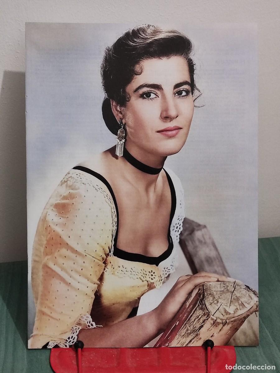Cine: Irene papas . Ficha A4 revista Accion cine