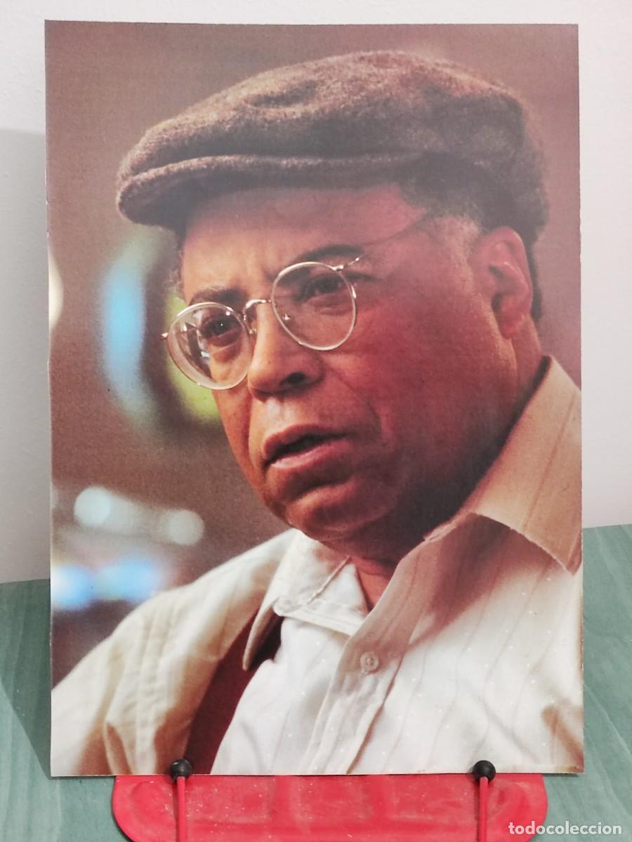 Cine: James Earl Jones . Ficha A4 revista Accion cine