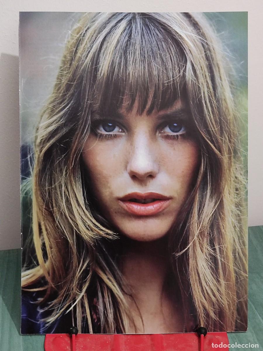 Cine: Jane Birkin . Ficha A4 revista Accion cine