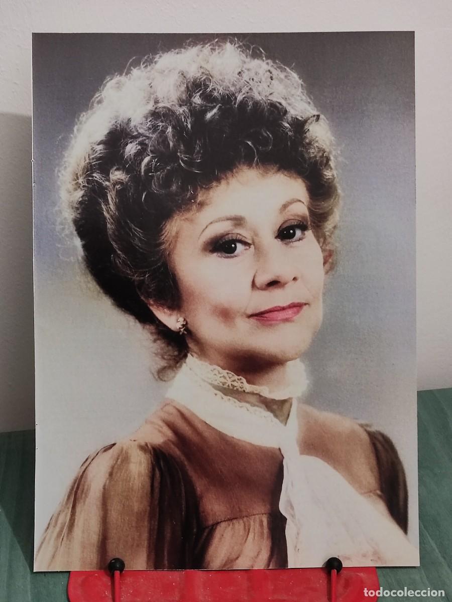 Cine: Joan Plowright . Ficha A4 revista Accion cine
