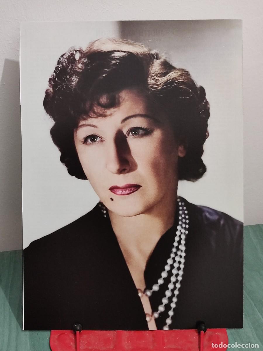 Cine: Judith Anderson . Ficha A4 revista Accion cine