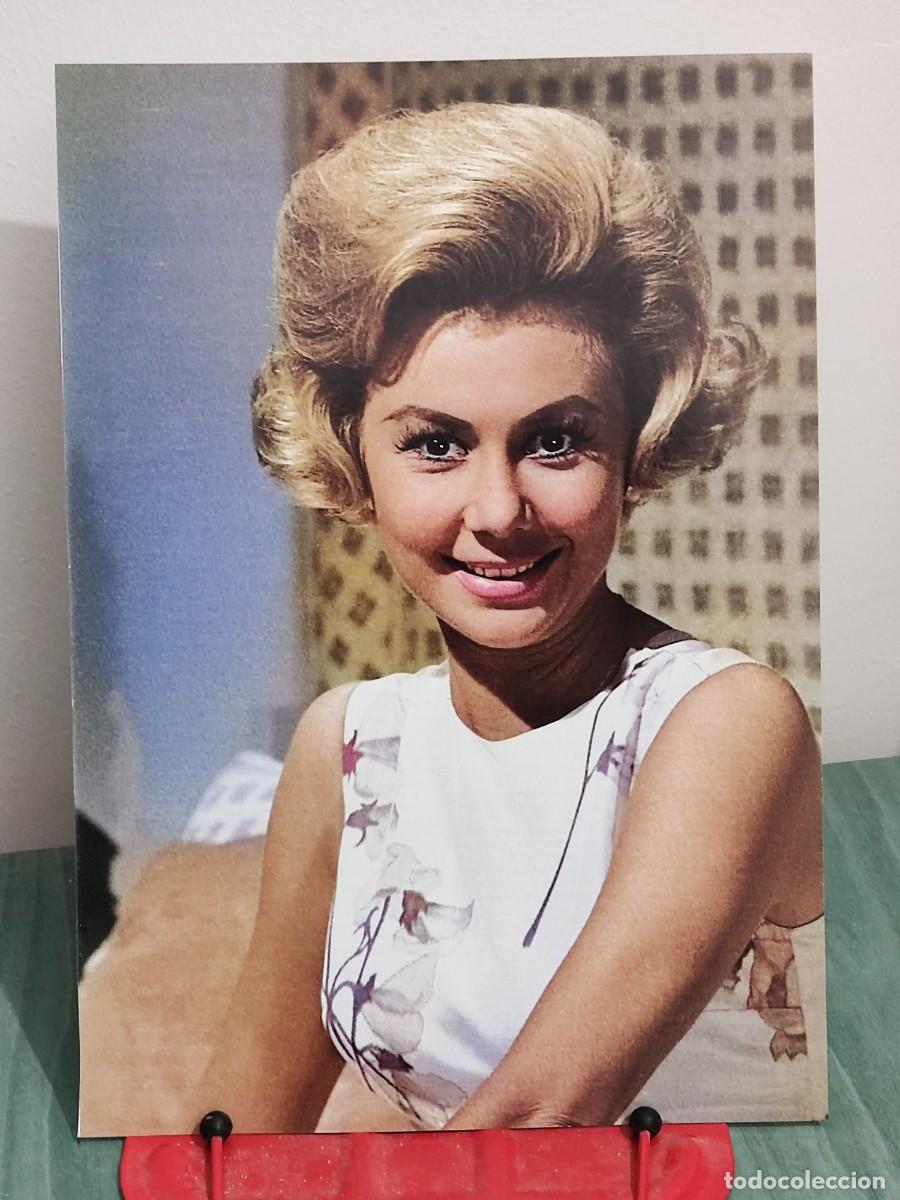 Cine: Mitzi Gaynor . Ficha A4 revista Accion cine