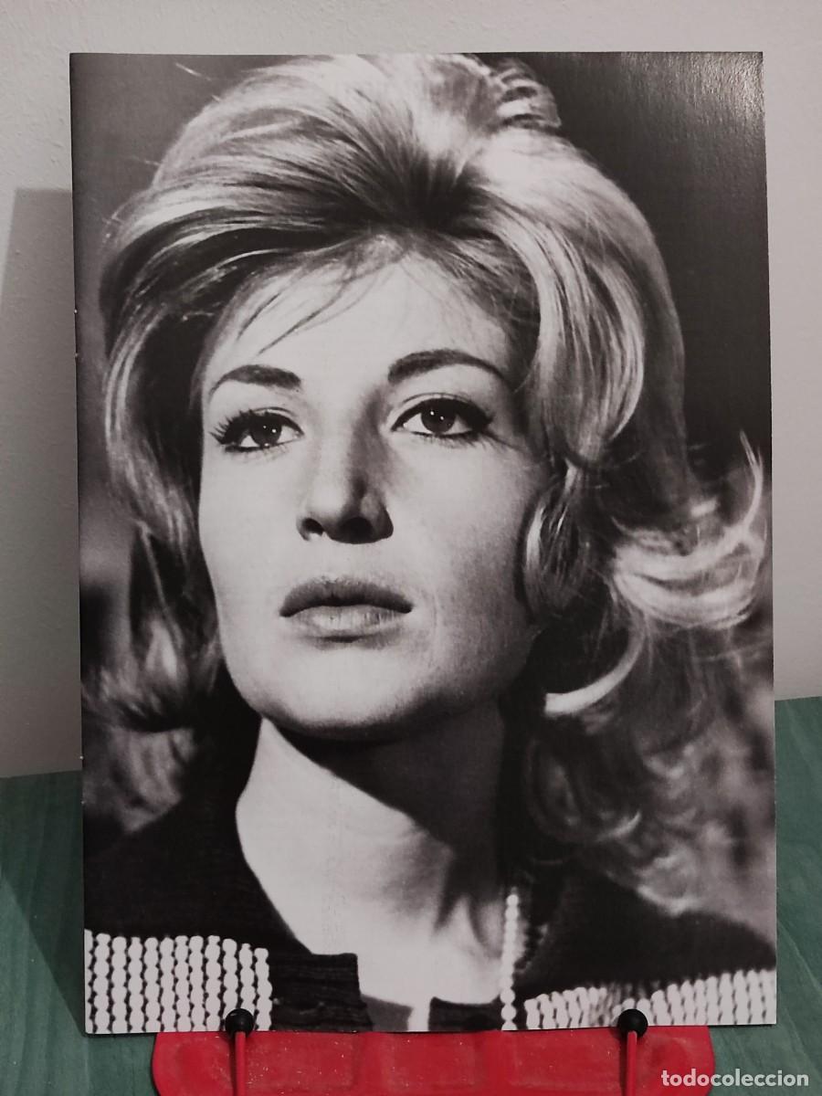 Cine: Monica Vitti . Ficha A4 revista Accion cine