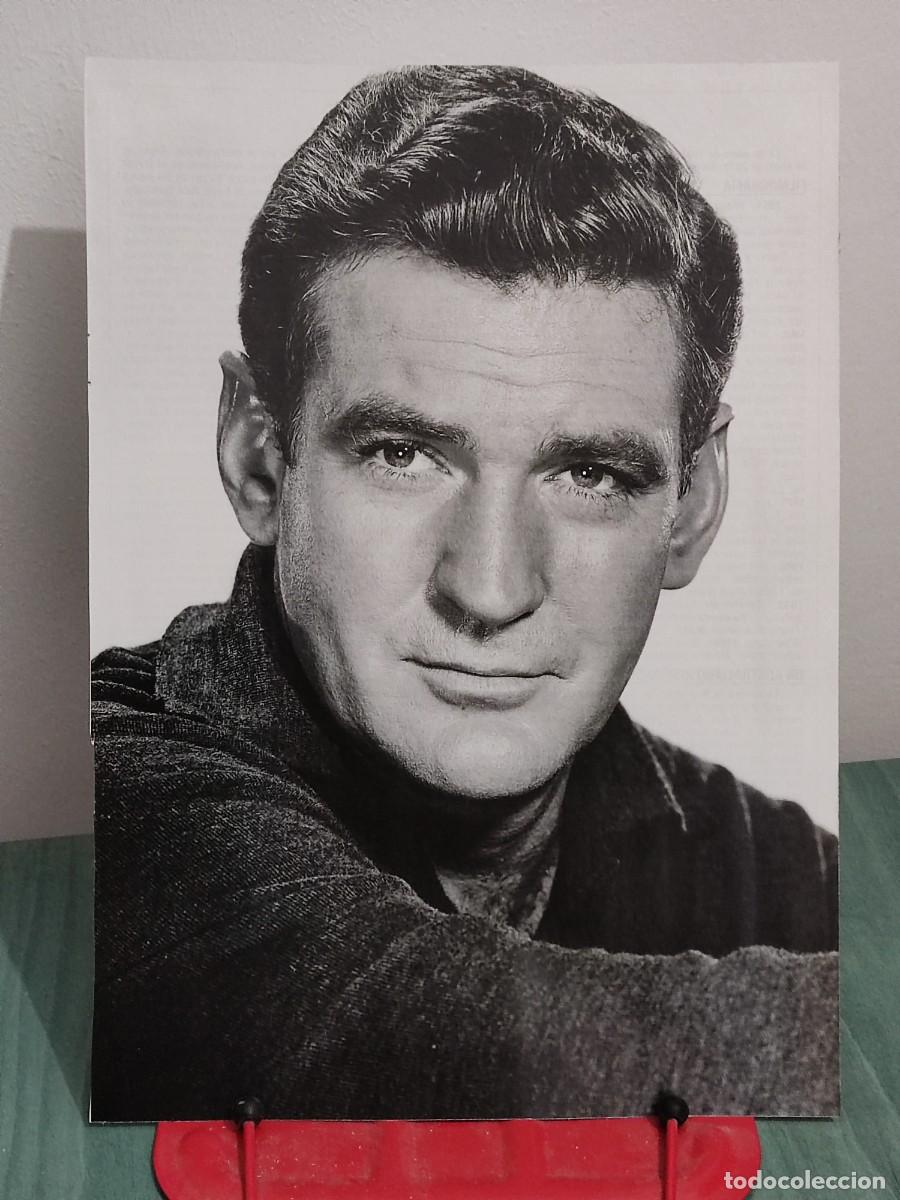 Cine: Rod Taylor . Ficha A4 revista Accion cine