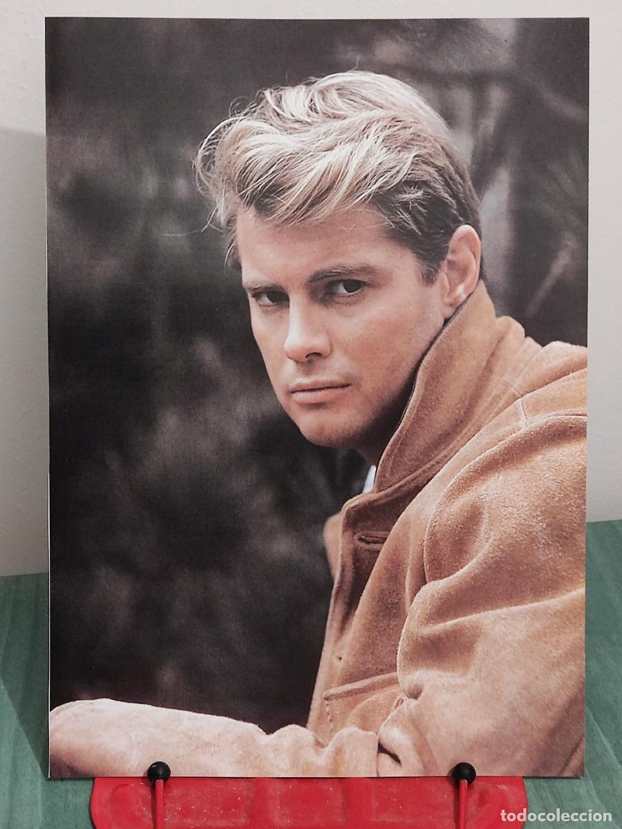 Cine: Troy Donahue . Ficha A4 revista Accion cine