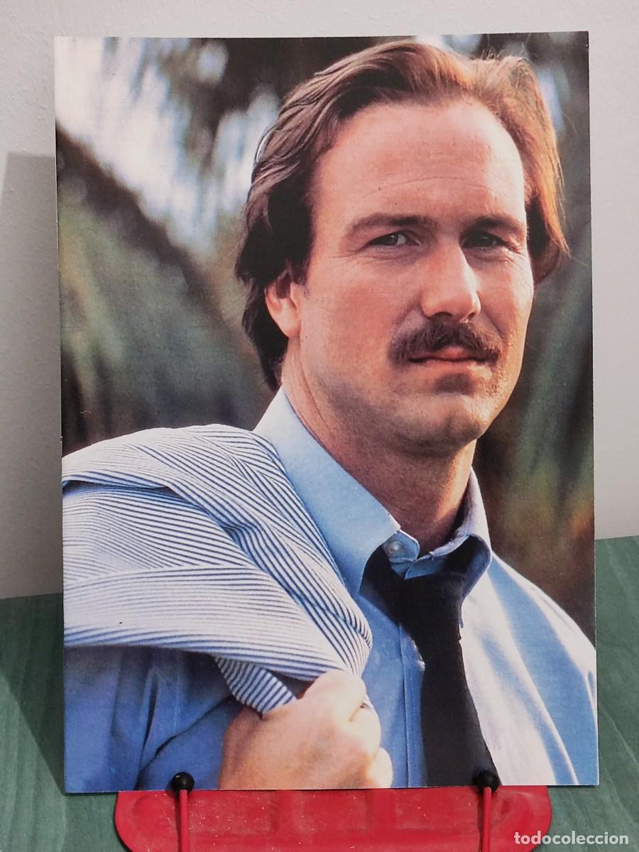 Cine: William Hurt . Ficha A4 revista Accion cine