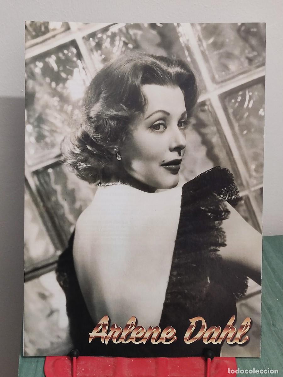 Cine: Arlene Dahl . Reportaje 8 paginas revista Accion cine