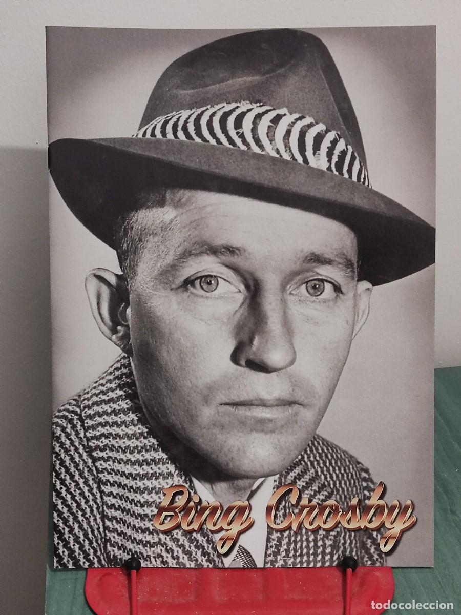 Cine: Bing Crosby . Reportaje 8 paginas revista Accion cine