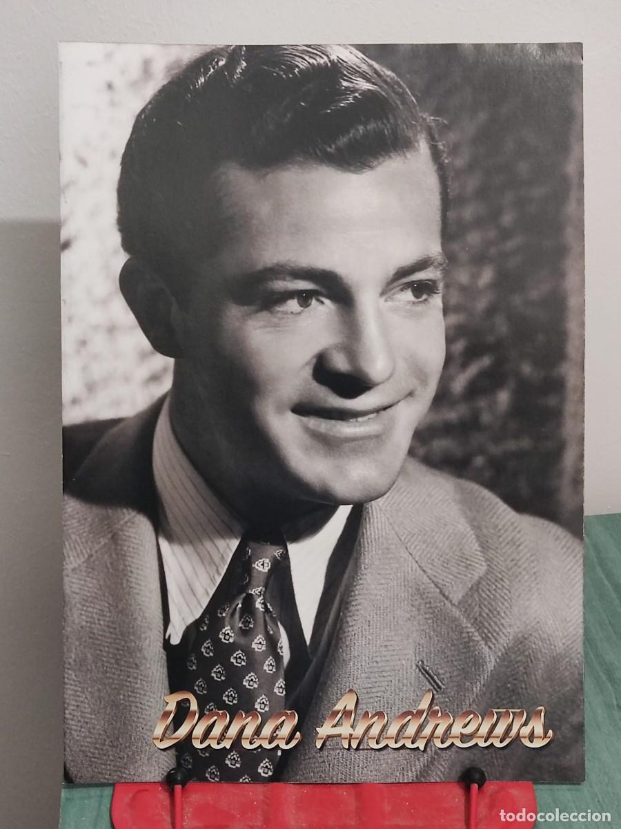 Cine: Dana Andrews . Reportaje 8 paginas revista Accion cine